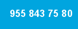 955 843 75 80 955 843 75 80